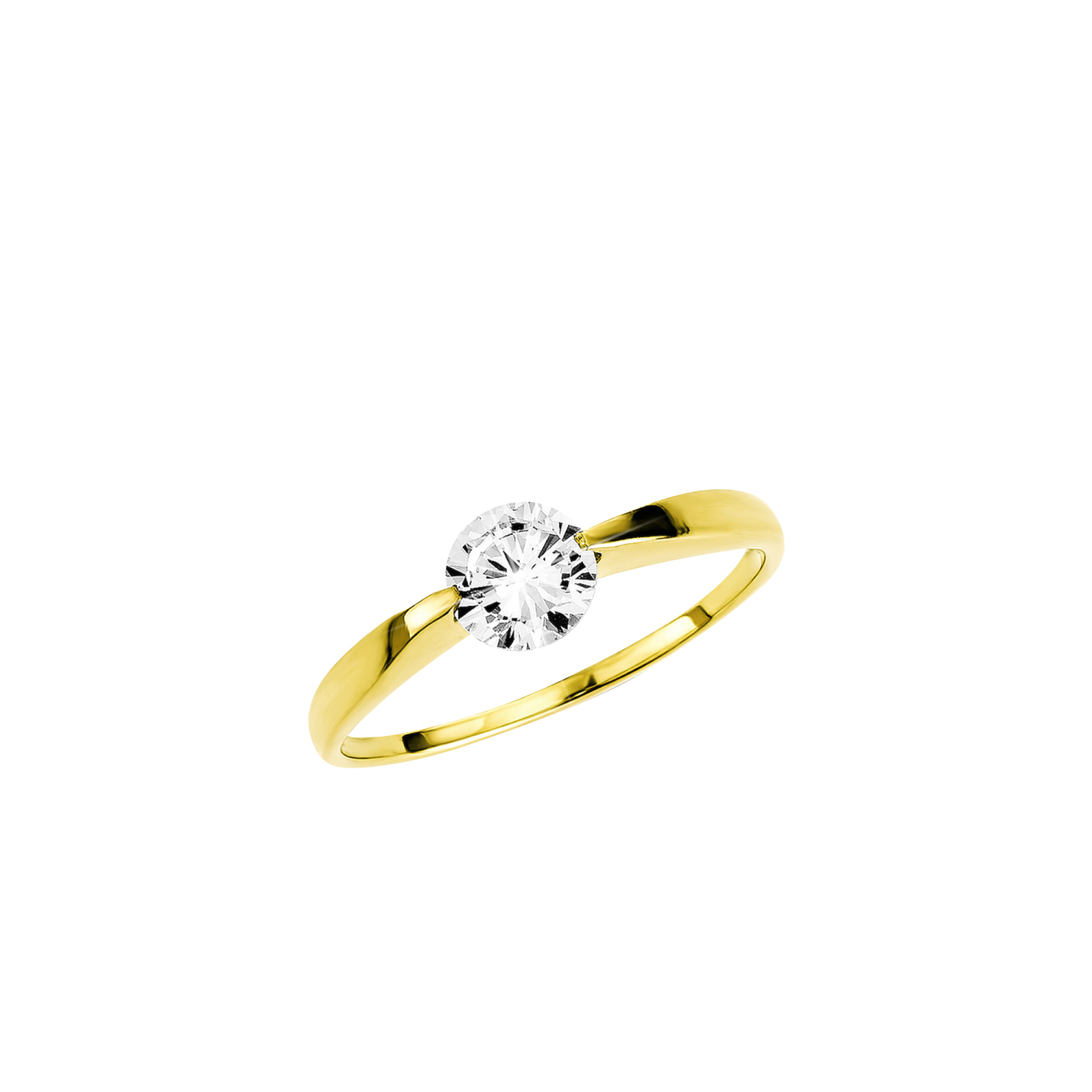 Ring für Damen, Gold 333, Zirkonia synth.