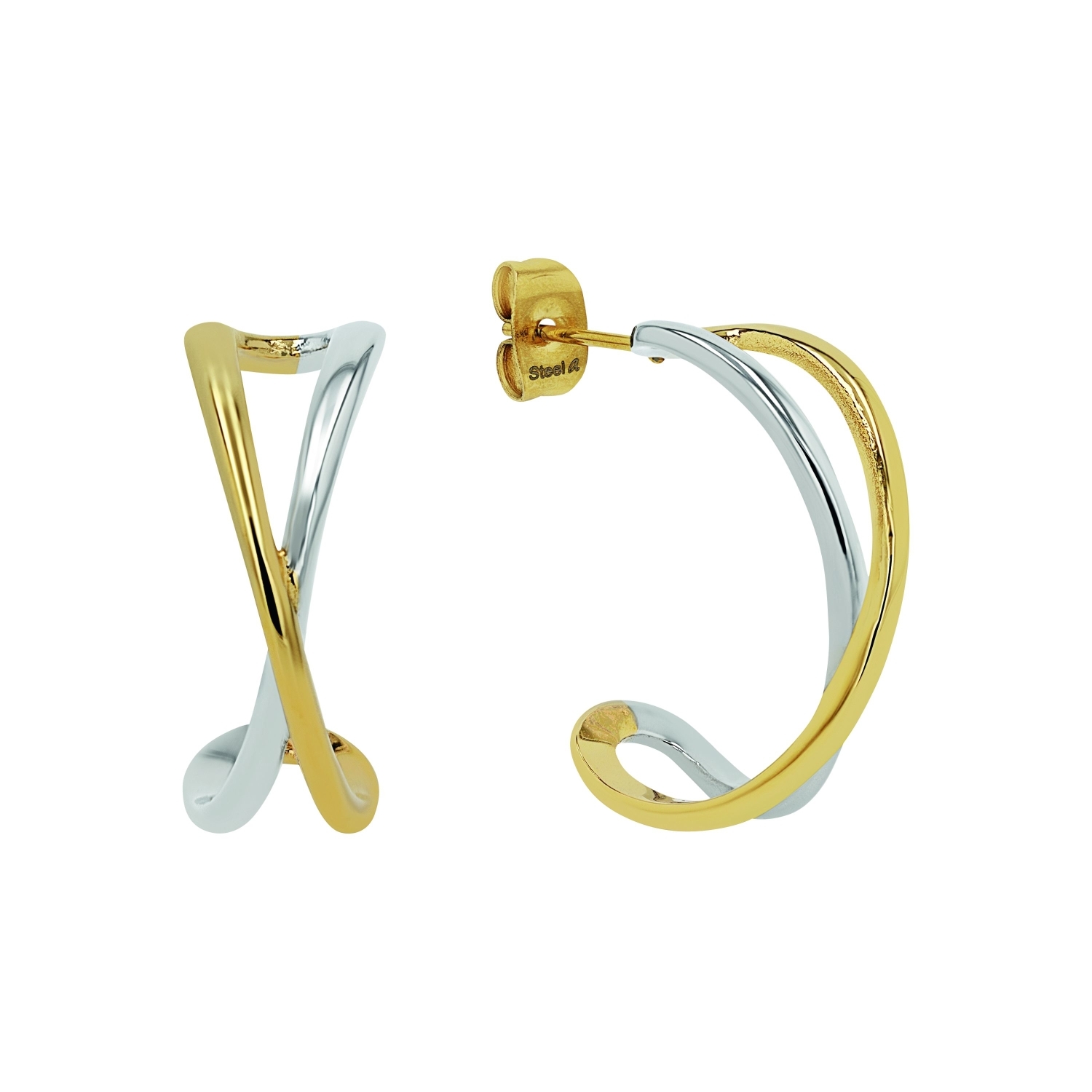 Creolen für Damen, Edelstahl